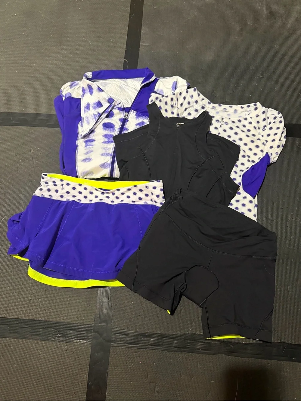 Vintage Lululemon Presta Cycle Bundle- 5 piece